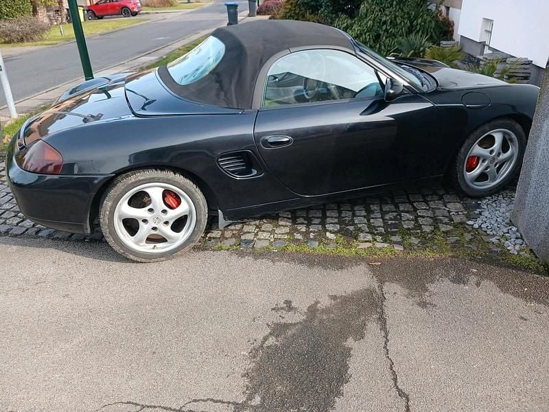 Gebraucht Porsche Boxster S 252 PS (185 kW) 2002 Schwarz Cabrio