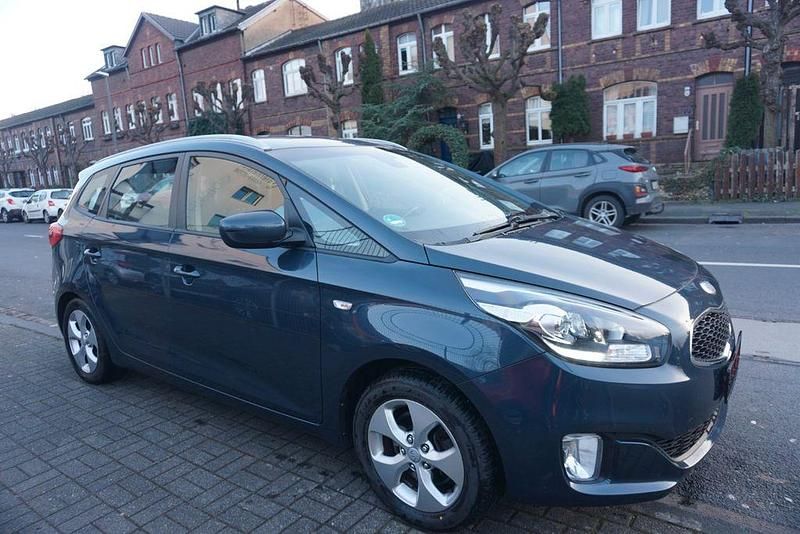 Gebraucht Kia Carens Edition 7 135 PS (99 kW) 2014 Blau Van / Kleinbus