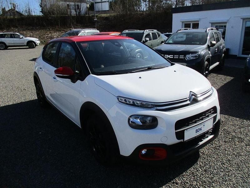 Gebraucht Citroën C3 Feel 82 PS (60 kW) 2018 Weiß Kleinwagen