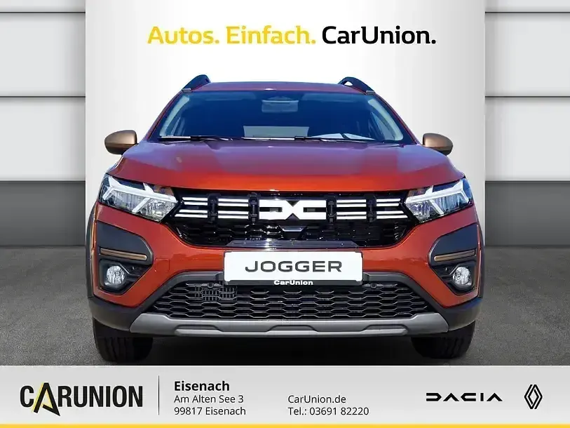 Neu Dacia Jogger Extreme 110 PS (80 kW) 2025 Terracottabraun metallic Van / Kleinbus