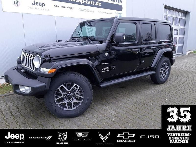 Schwarz Neu 2024 Jeep Wrangler Sahara SUV | 63.550 € (Fairer Preis) - Bild 1/4