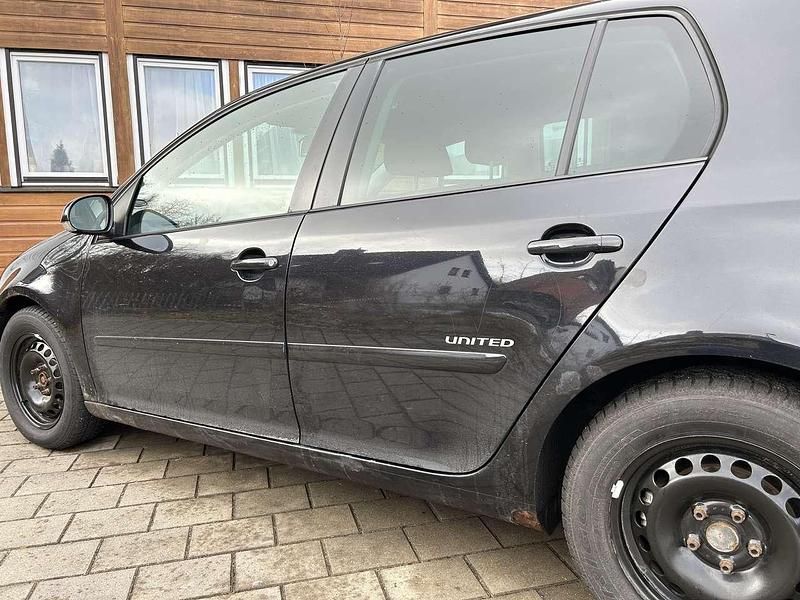 Gebraucht VW Golf V United 105 PS (77 kW) 2007 Schwarz Limousine