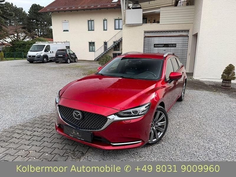 Rot Gebraucht 2019 Mazda 6 Sports-Line Kombi | 16.990 € (Fairer Preis) - Bild 1/4