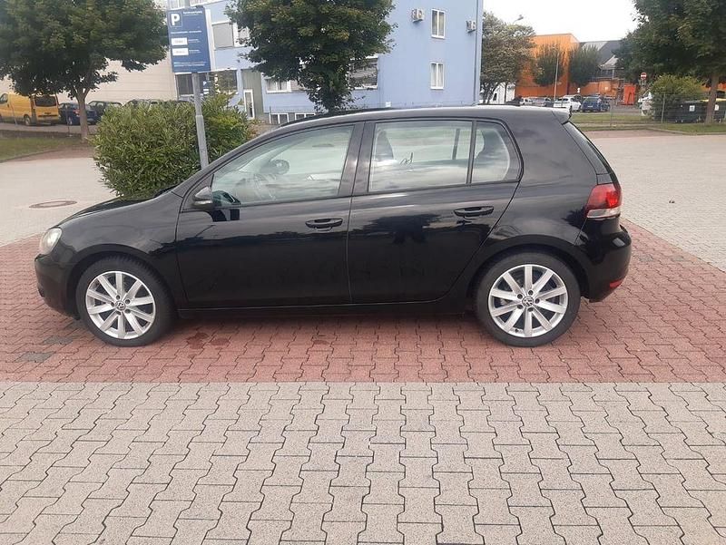 Gebraucht VW Golf VI Comfortline 110 PS (80 kW) 2009 Schwarz Kleinwagen