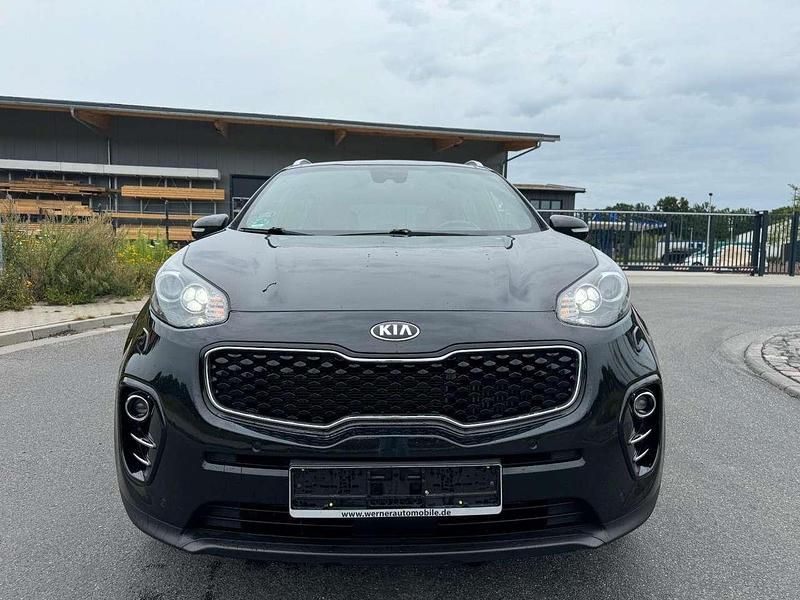 Schwarz Gebraucht 2017 Kia Sportage Platinum Edition SUV | 12.850 € (Superpreis) - Bild 1/4