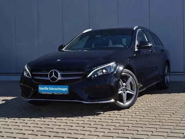 Gebraucht Mercedes C180 Sport 156 PS (114 kW) 2017 Schwarz (obsidianschwarz metallic) Limousine