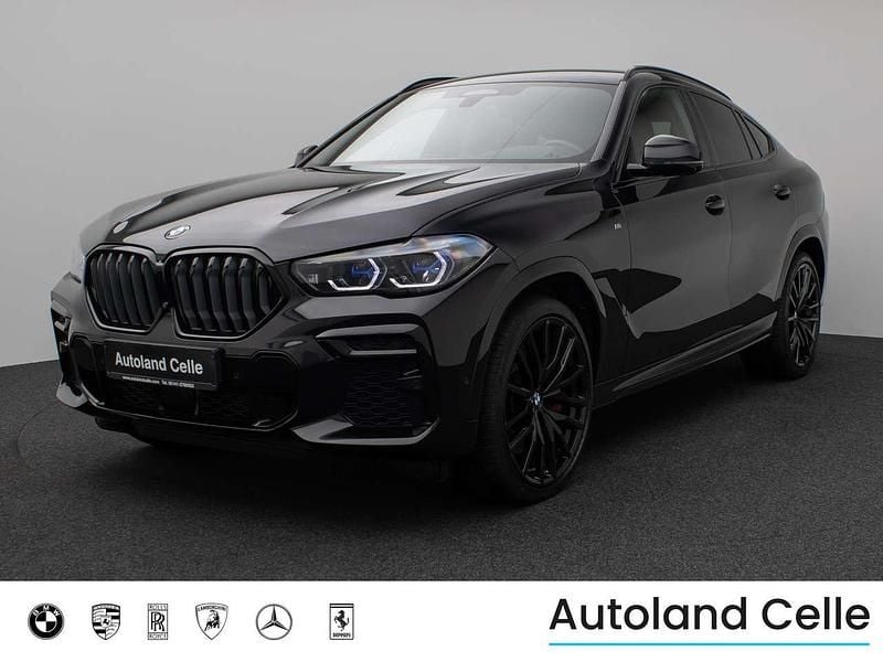 Saphirschwarz metallic 475 Gebraucht 2022 BMW X6 M SUV | 66.499 € (Fairer Preis) - Bild 1/4