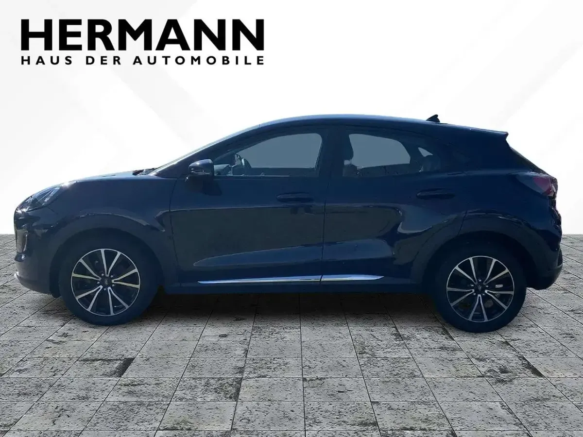 Second-hand Ford Puma Titanium 125 CP (91 kW) 2020 Albastru Berlinǎ