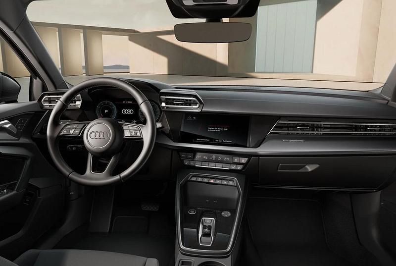 Neu Audi A3 S-Line 150 PS (110 kW) 2025 Mythosschwarz metallic Limousine