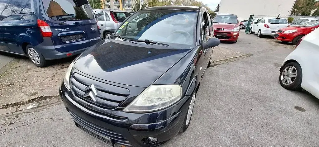 Używany Citroën C3 Comfort 60 KM (44 kW) 2008 Czarny Sedan/Limuzyna