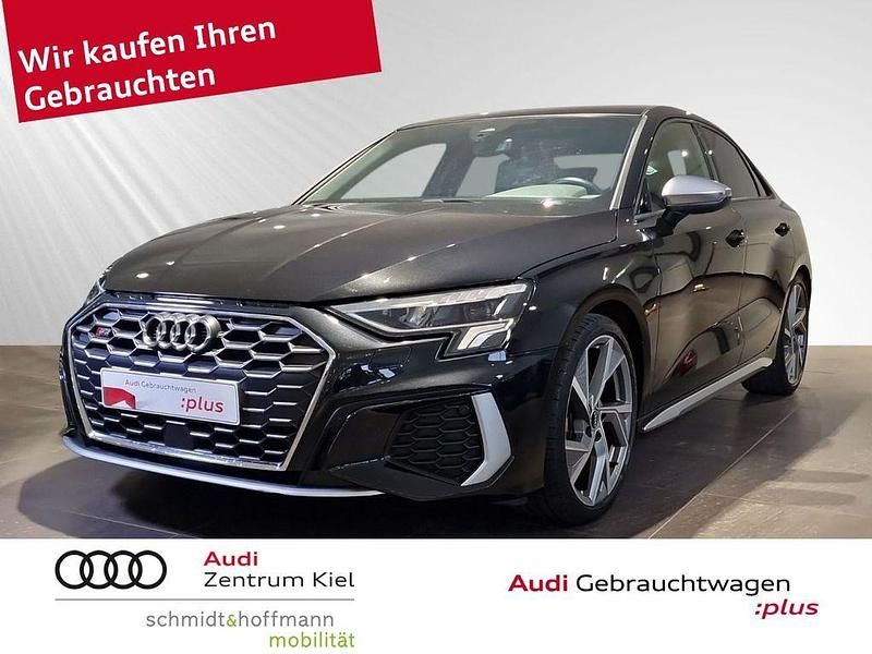 Mythosschwarz metallic Gebraucht 2022 Audi S3 Ambiente Limousine | 34.880 € (Fairer Preis) - Bild 1/4