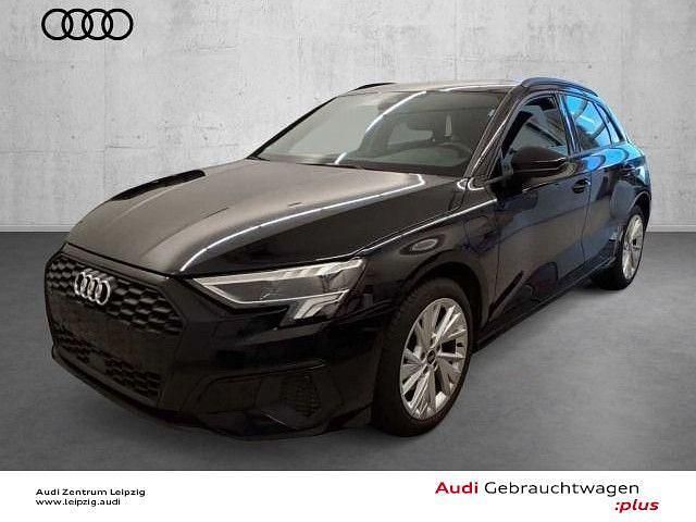 Schwarz Gebraucht 2022 Audi A3 Sportback e-tron Kleinwagen | 24.790 € (Fairer Preis) - Bild 1/3