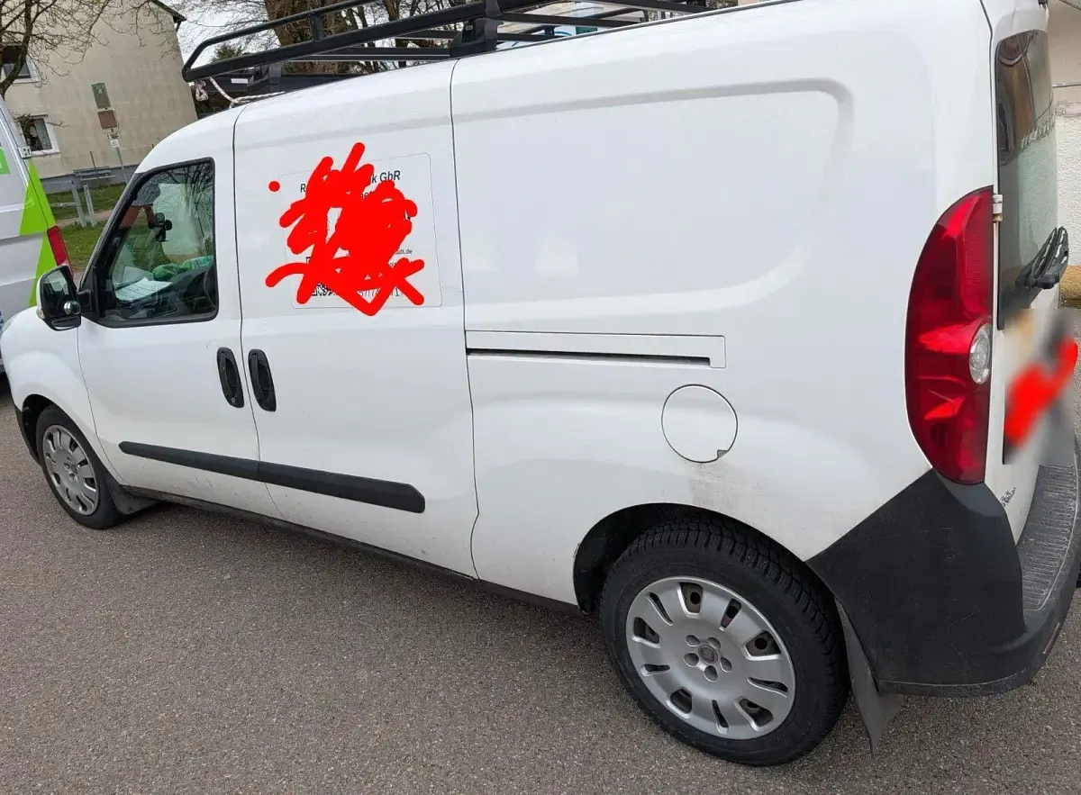 Gebraucht Fiat Doblò Pop 101 PS (74 kW) 2012 Weiß Van / Kleinbus