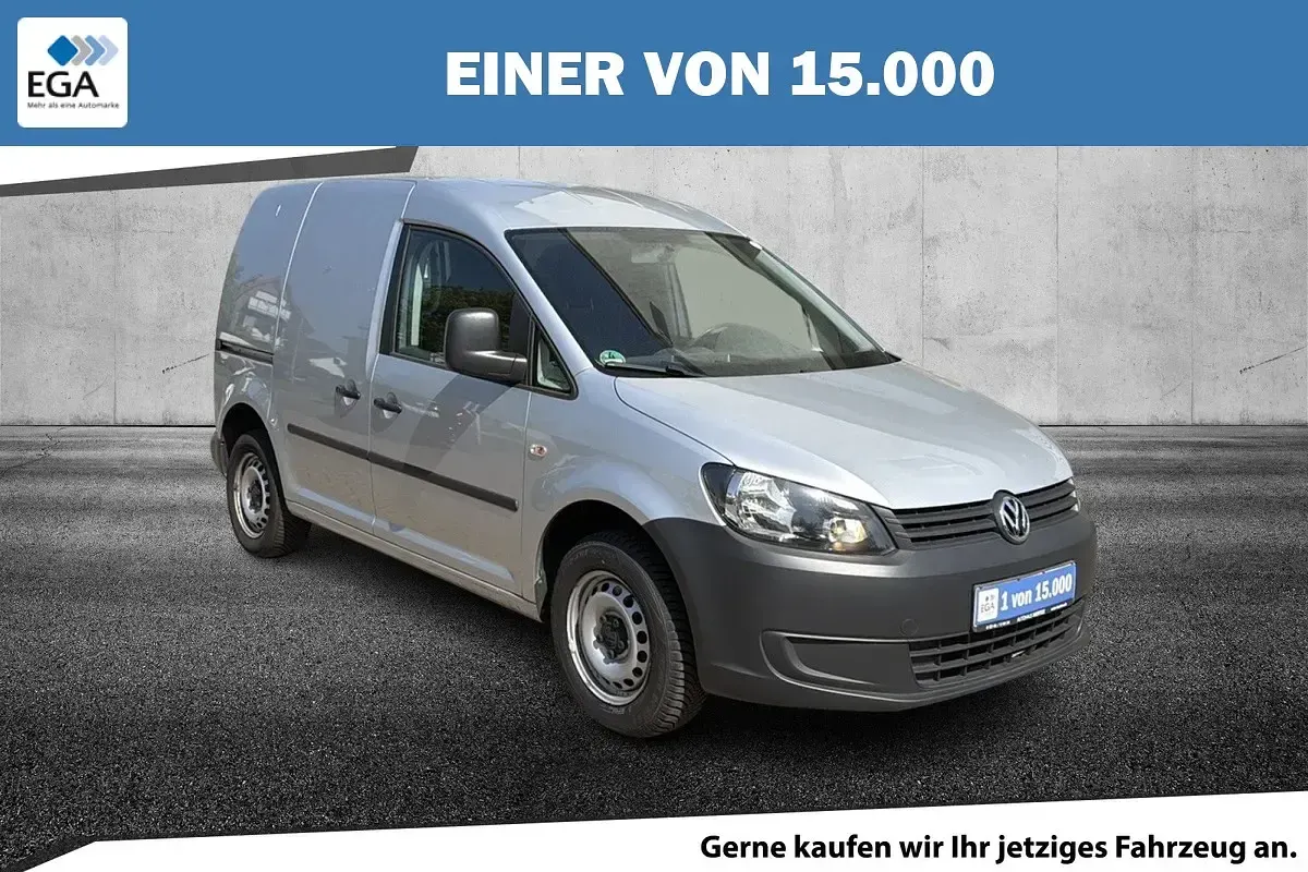 Gebraucht VW Caddy 75 PS (55 kW) 2014 Silber metallic Van / Kleinbus