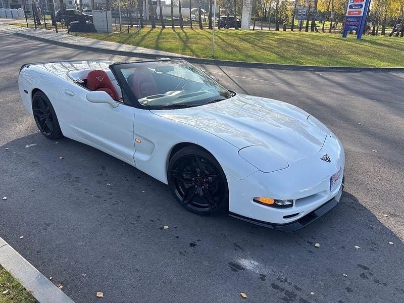 Weiß Gebraucht 2001 Corvette C5 Cabrio | 16.000 € - Bild 1/4
