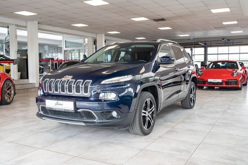 Blau Gebraucht 2014 Jeep Cherokee SUV | 12.700 € (Fairer Preis) - Bild 1/4