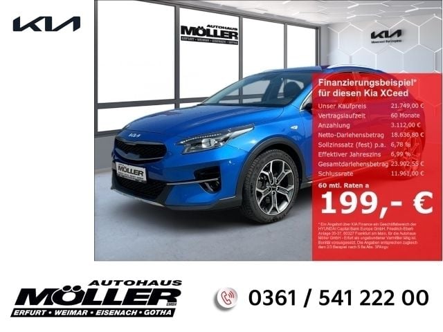 Blau Gebraucht 2022 Kia XCeed Comfort SUV | 21.749 € (Guter Preis) - Bild 1/4