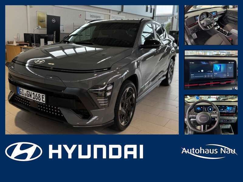 Shadow grey Gebraucht 2024 Hyundai Kona N Line SUV | 34.990 € (Guter Preis) - Bild 1/4