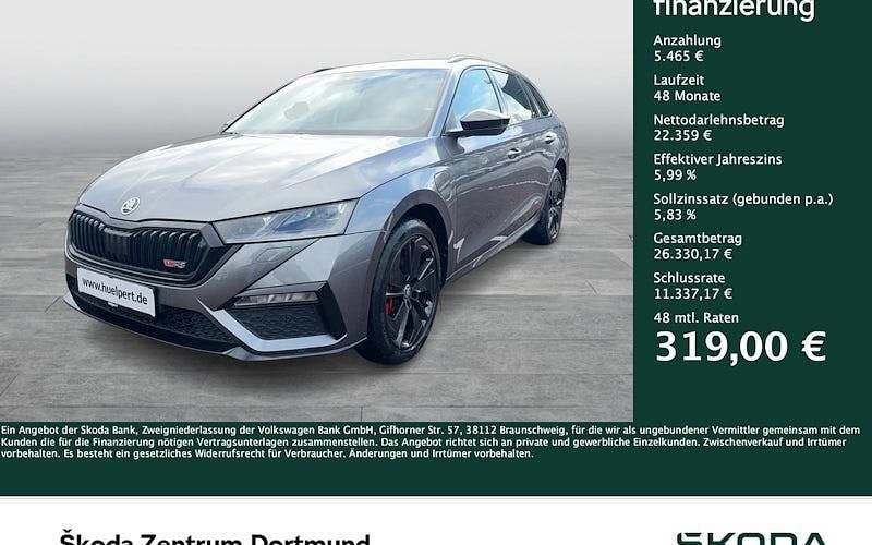 Gebraucht Skoda Octavia RS 245 PS (180 kW) 2023 Graphitegrau metallic Kombi