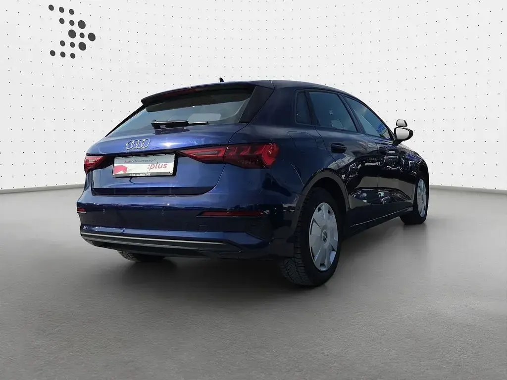 Brugt Audi A3 S-Line 150 HK (110 kW) 2024 Blå Sedan