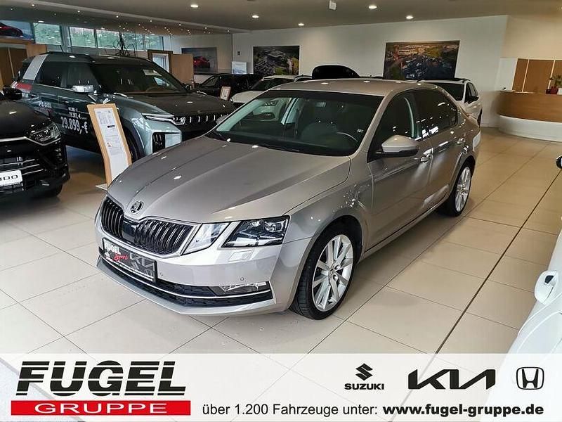 Cappuccinobeige metallic Gebraucht 2018 Skoda Octavia Style Limousine | 16.345 € (Fairer Preis) - Bild 1/4
