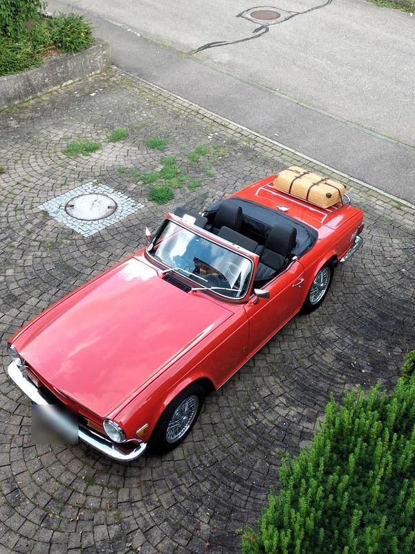 Gebraucht Triumph TR6 95 PS (69 kW) 1973 Rot Cabrio