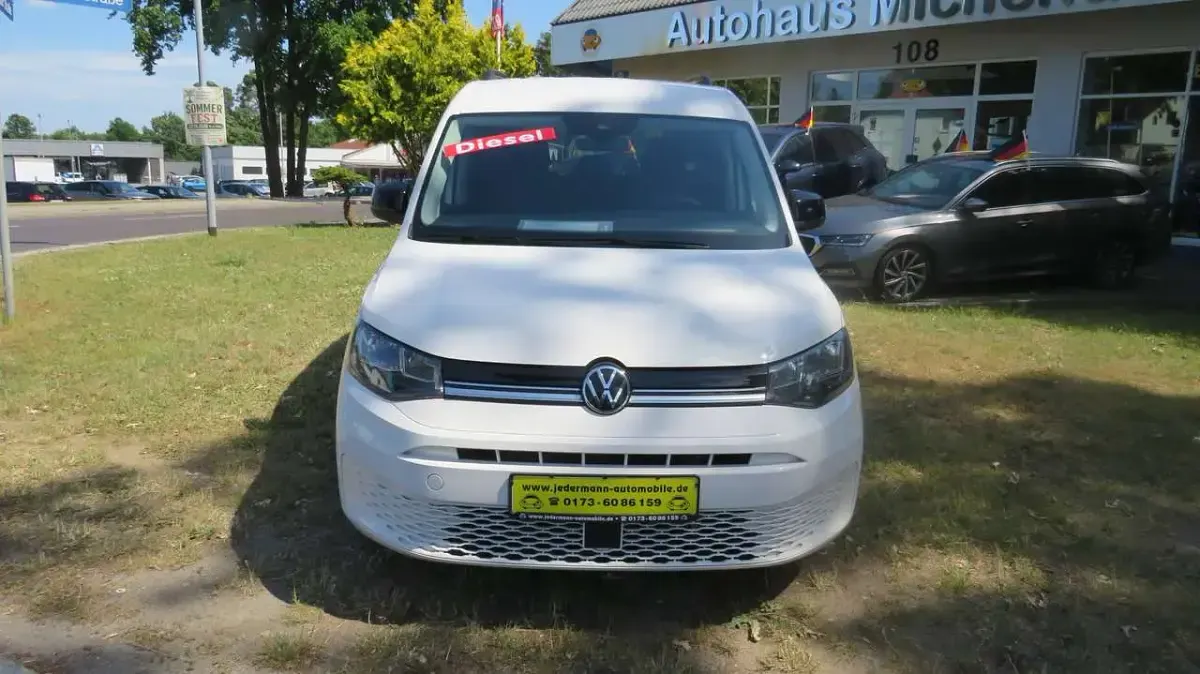 Gebraucht VW Caddy Life 122 PS (89 kW) 2021 Candyweiß Van / Kleinbus
