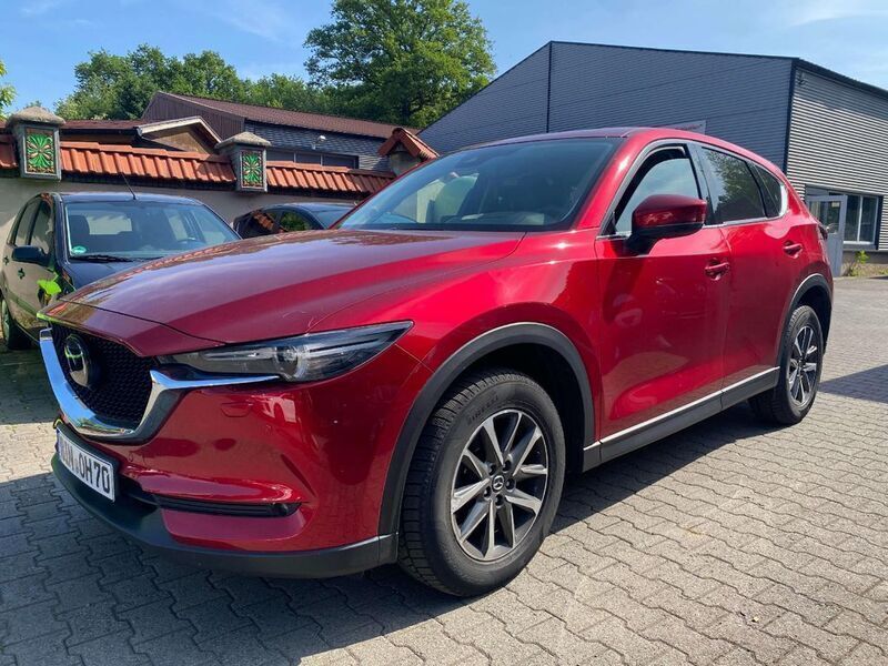 Soul red crystal m Gebraucht 2019 Mazda CX-5 Sports-Line SUV | 22.499 € (Fairer Preis) - Bild 1/4