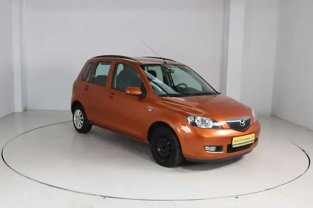 Gebraucht Mazda 2 Exclusive 80 PS (58 kW) 2003 Orange Kleinwagen