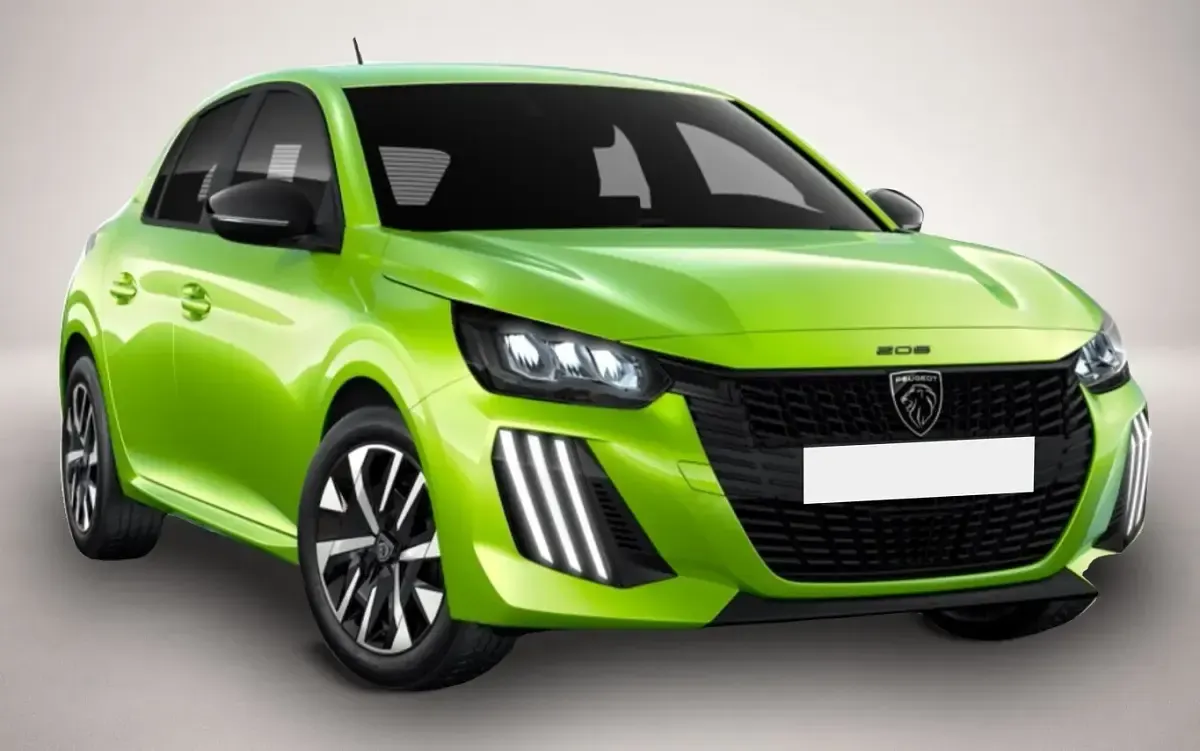Neu Peugeot 208 Style 101 PS (74 kW) 2026 Gelb Kleinwagen