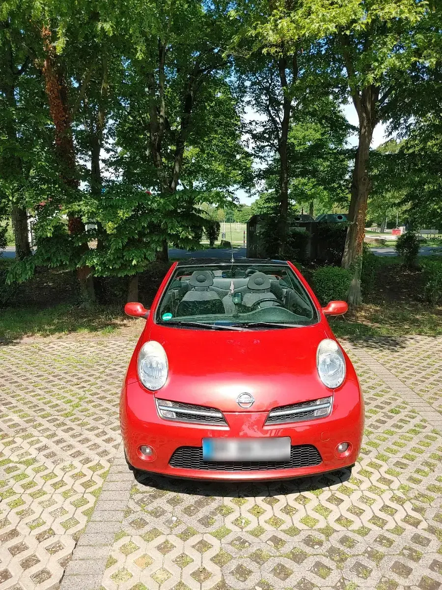 Gebraucht Nissan Micra 2006 Rot Cabrio