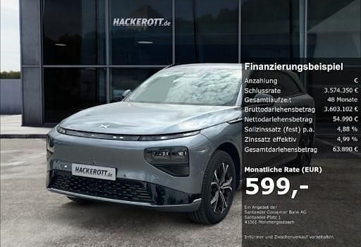 Gebraucht XPENG G9 RWD Standard Range 258 kW (351 PS) 2025 Grau SUV