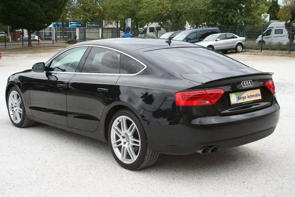 Gebraucht Audi A5 Sportback 150 PS (110 kW) 2013 Schwarz Kleinwagen
