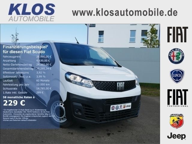Weiß Gebraucht 2024 Fiat Scudo Van | 28.990 € (Guter Preis) - Bild 1/4