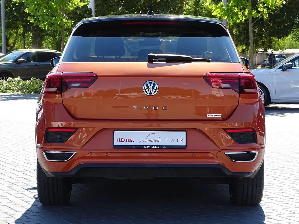 Gebraucht VW T-Roc United 150 PS (110 kW) 2020 Orange SUV