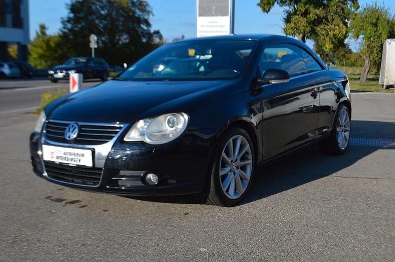 Schwarz Gebraucht 2008 VW Eos Cabrio | 4.750 € (Fairer Preis) - Bild 1/4