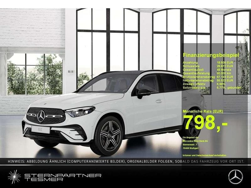 Unilack polarweiß Neu 2025 Mercedes GLC220 AMG SUV | 74.030 € (Etwas zu teuer) - Bild 1/3