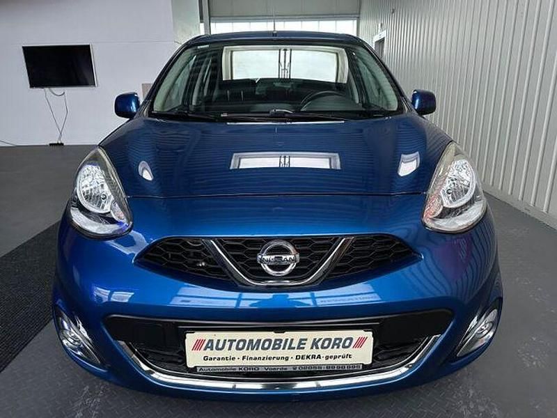 Gebraucht Nissan Micra Acenta 80 PS (58 kW) 2016 Blau Kleinwagen