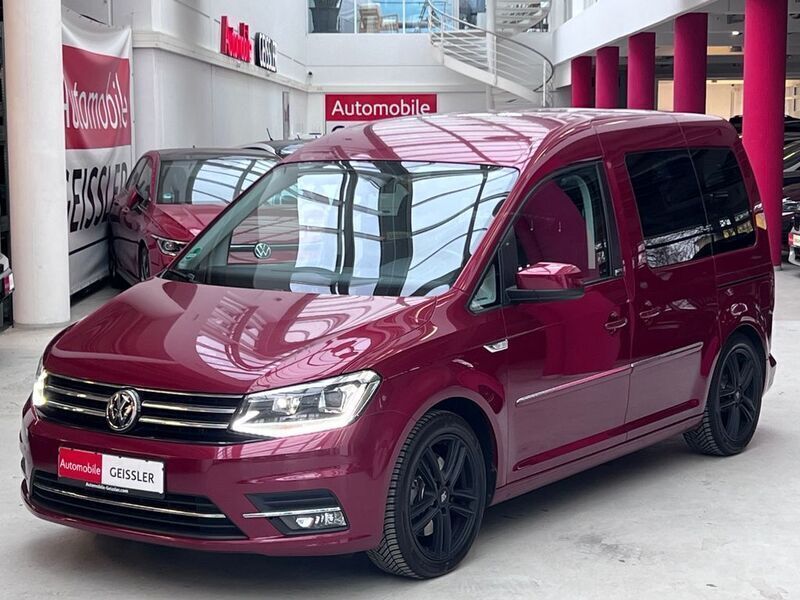 Rot Gebraucht 2015 VW Caddy Van / Kleinbus | 23.990 € (Fairer Preis) - Bild 1/4