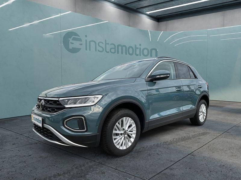 Blau Gebraucht 2023 VW T-Roc SUV | 22.049 € (Guter Preis) - Bild 1/4