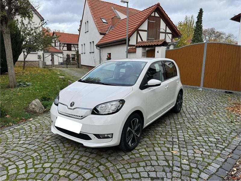 Gebraucht Skoda Citigo-e IV 61 kW (83 PS) 2020 Weiß Kleinwagen