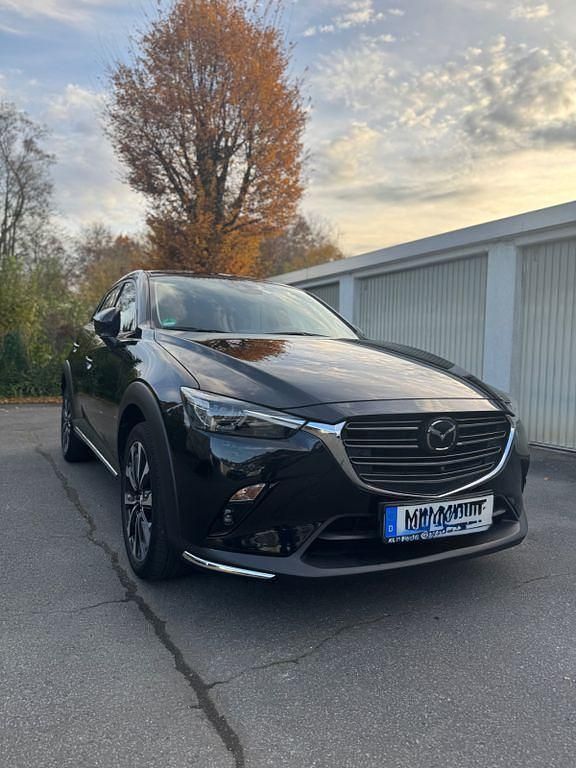 Schwarz Gebraucht 2021 Mazda CX-3 Selection SUV | 18.450 € (Fairer Preis) - Bild 1/4
