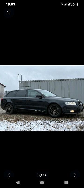 Gebraucht Audi A6 240 PS (176 kW) 2009 Schwarz Limousine