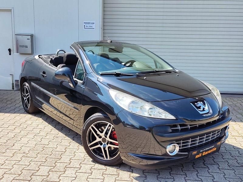 Schwarz Gebraucht 2007 Peugeot 207 CC Sport Cabrio | 2.999 € (Fairer Preis) - Bild 1/4
