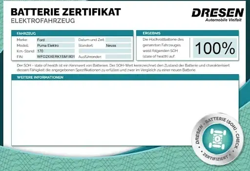 Neu Ford Puma Gen-E Premium 123 kW (168 PS) 2025 Gelb SUV