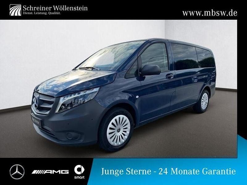 Stahlblau Gebraucht 2024 Mercedes Vito Van / Kleinbus | 48.990 € - Bild 1/4