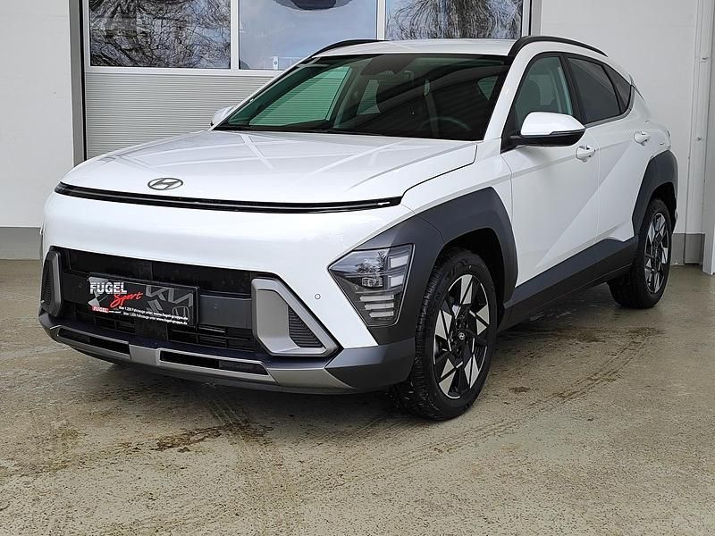 Gebraucht Hyundai Kona Trend 141 PS (103 kW) 2024 Atlas white / sol SUV