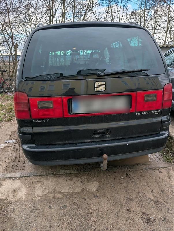 Gebraucht Seat Alhambra 116 PS (85 kW) 2003 Blau Van / Kleinbus