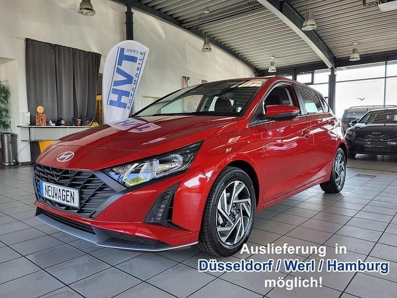 Dragon red metallic Neu 2025 Hyundai i20 Limousine | 17.380 € (Guter Preis) - Bild 1/3