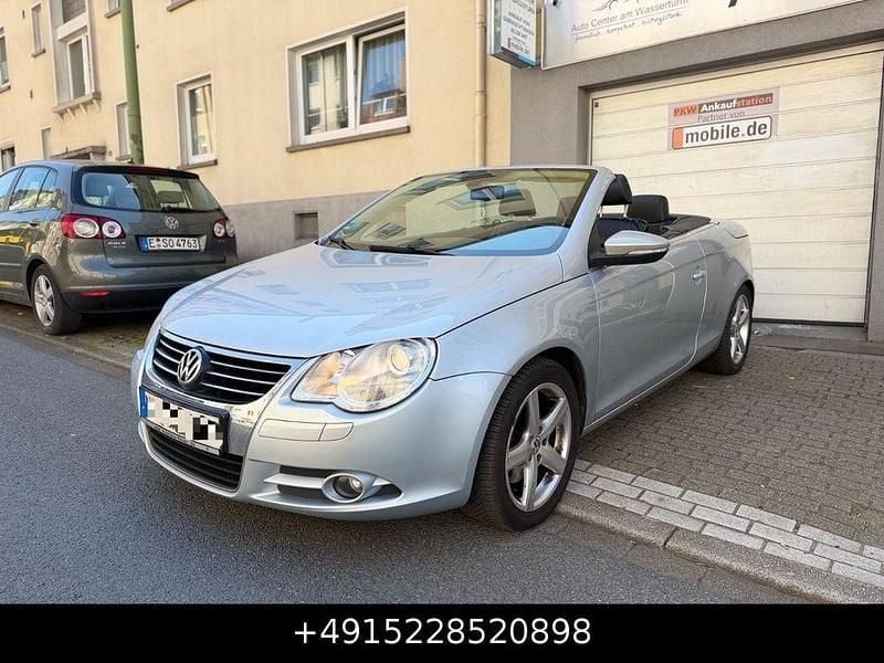 Second-hand VW Eos 140 CP (102 kW) 2007 Argintiu Cabrio